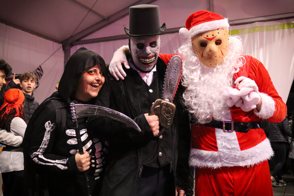 chapiteau, halloween, bal