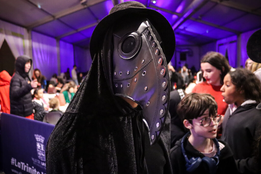 chapiteau, halloween, bal