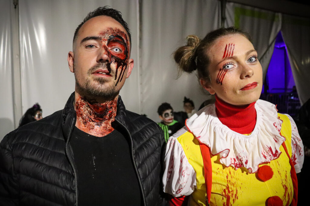 chapiteau, halloween, bal