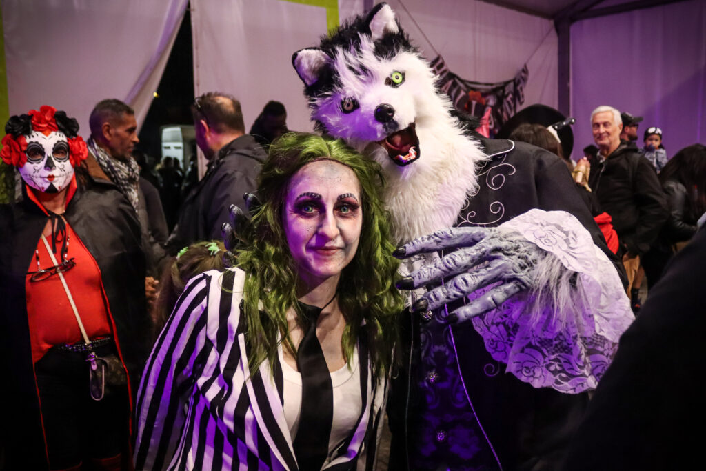 chapiteau, halloween, bal