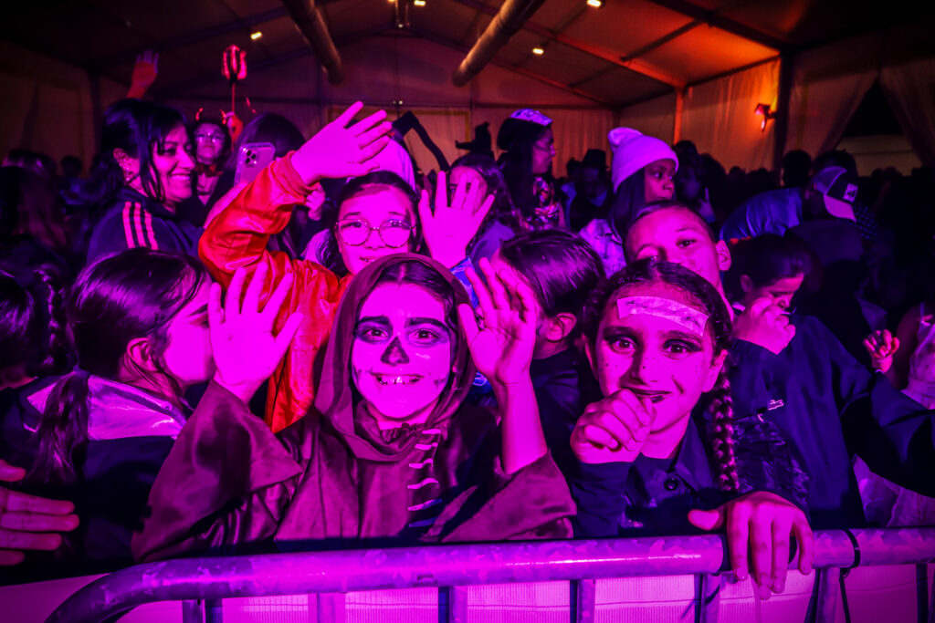 chapiteau, halloween, bal